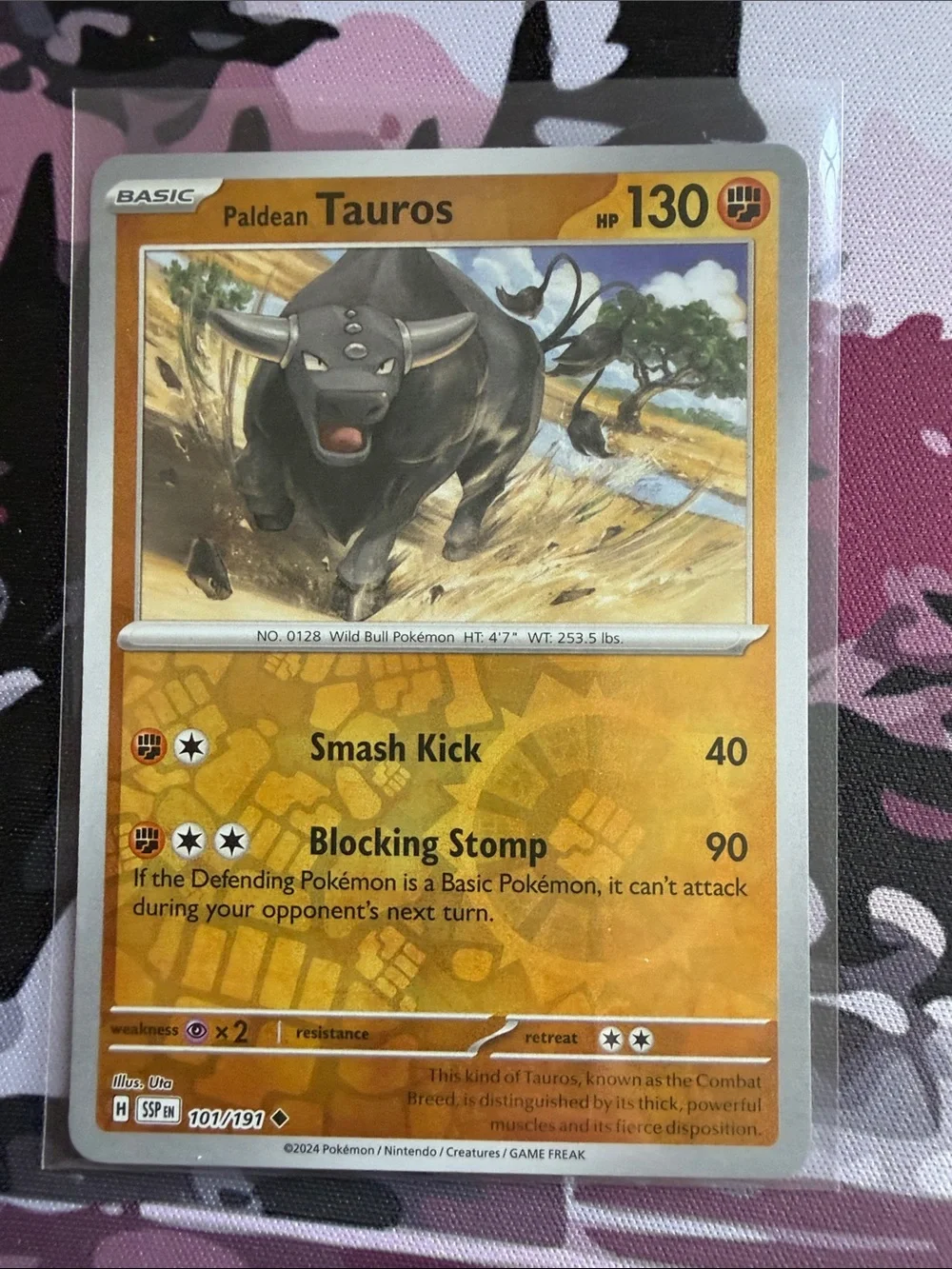 Tauros & Paldean Tauros Pokémon Card Lot 🐂 Reverse Holo | 5 Cards ✨5/$25✨